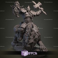 Orgrim Doomhammer Warcraft 3D Printer Files