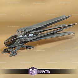 Ornithopter Dune 3D Model Sculpture