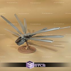 Ornithopter Dune 3D Model Sculpture