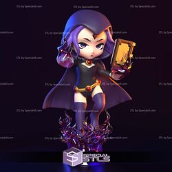 Raven Spell Chibi 3D Printer Files