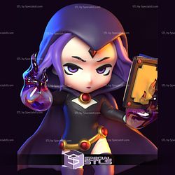 Raven Spell Chibi 3D Printer Files