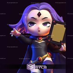 Raven Spell Chibi 3D Printer Files