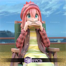 Rin and Nadeshiko Laid Back Camp 3D Printer Files