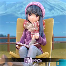 Rin and Nadeshiko Laid Back Camp 3D Printer Files