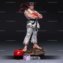 Ryu White Suit Street Fighter 3D Printer Files