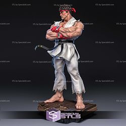 Ryu White Suit Street Fighter 3D Printer Files