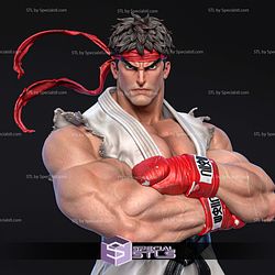 Ryu White Suit Street Fighter 3D Printer Files