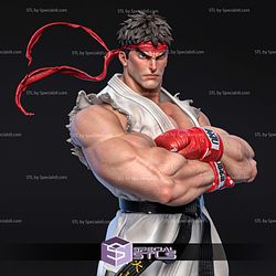 Ryu White Suit Street Fighter 3D Printer Files