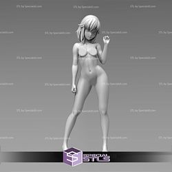 Sexy Anime Girl Basic 3D Printer Files