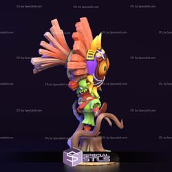 Skull Kid Forest Chibi 3D Printer Files