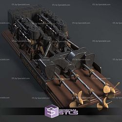 Titanic Olympic Class Steam Engine 3D Printer Files