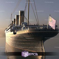 Titanic Ship 3D Printer Files