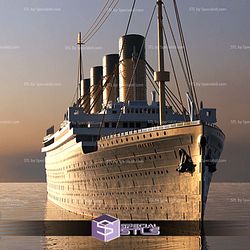 Titanic Ship 3D Printer Files