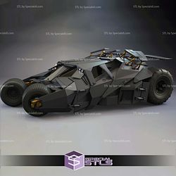 The Tumbler Dark Knight Batmobie 3D Printer Files