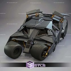 The Tumbler Dark Knight Batmobie 3D Printer Files