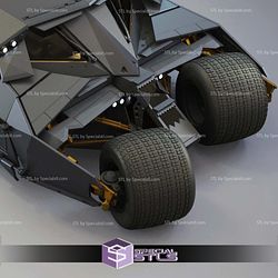 The Tumbler Dark Knight Batmobie 3D Printer Files