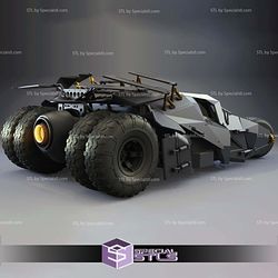 The Tumbler Dark Knight Batmobie 3D Printer Files