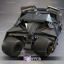 The Tumbler Dark Knight Batmobie 3D Printer Files