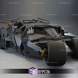 The Tumbler Dark Knight Batmobie 3D Printer Files