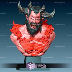 Trigon Superman Bust 3D Printer Files