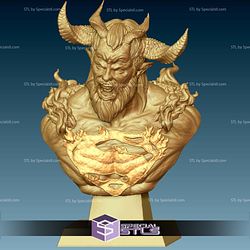 Trigon Superman Bust 3D Printer Files