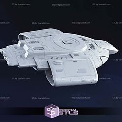 USS Defiant Star Trek 3D Printer Files