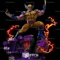 Wolverine Sentinel 3D Model Sculpture