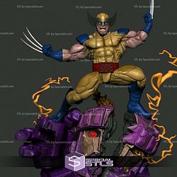 Wolverine Sentinel 3D Model Sculpture