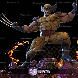 Wolverine Sentinel 3D Model Sculpture