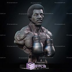 Apollo Creed Portrait Bust 3D Printer Files