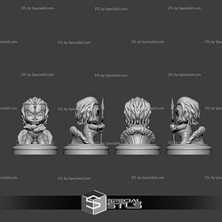 Aquaman Chibi Trident 3D Printer Files