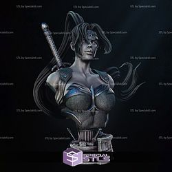 Artemis DC Hero Bust 3D Printer Files