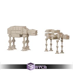 AT-AT Walker Chair Caddy 3D Printer Files