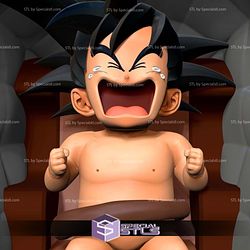 Baby Goku Crying 3D Printer Files