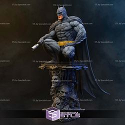 Batman on Viallin Base 3D Printer Files