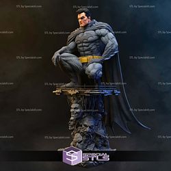 Batman on Viallin Base 3D Printer Files