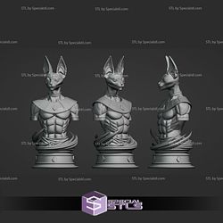 Beerus Sama Bust V2 3D Printer Files