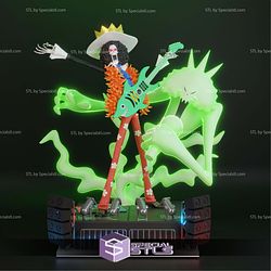 Brook and Guitar One Piece 3D Printer Files