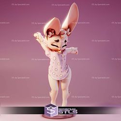 Bunny Morning Furry 3D Printer Files