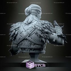 Bust of Halsin Baldurs Gate 3 3D Printer Files