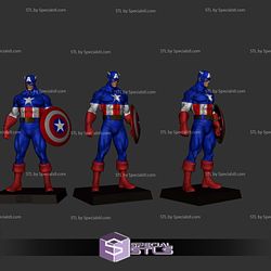 Captain America Eaglemoss Style 3D Printer Files