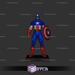 Captain America Eaglemoss Style 3D Printer Files