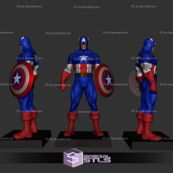 Captain America Eaglemoss Style 3D Printer Files