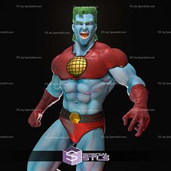 Captain Planet Angry 3D Printer Files