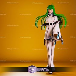 CC Code Geass V3 3D Model Sculpture