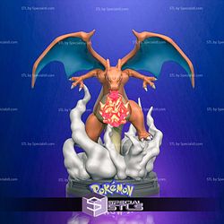 Charizard Fire Pokemon 3D Model Sculpture