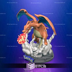 Charizard Fire Pokemon 3D Model Sculpture