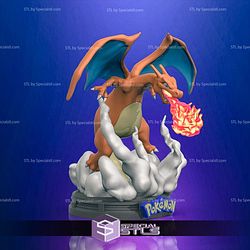 Charizard Fire Pokemon 3D Model Sculpture