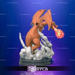 Charizard Fire Pokemon 3D Model Sculpture