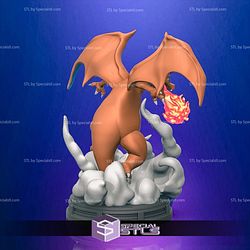 Charizard Fire Pokemon 3D Model Sculpture